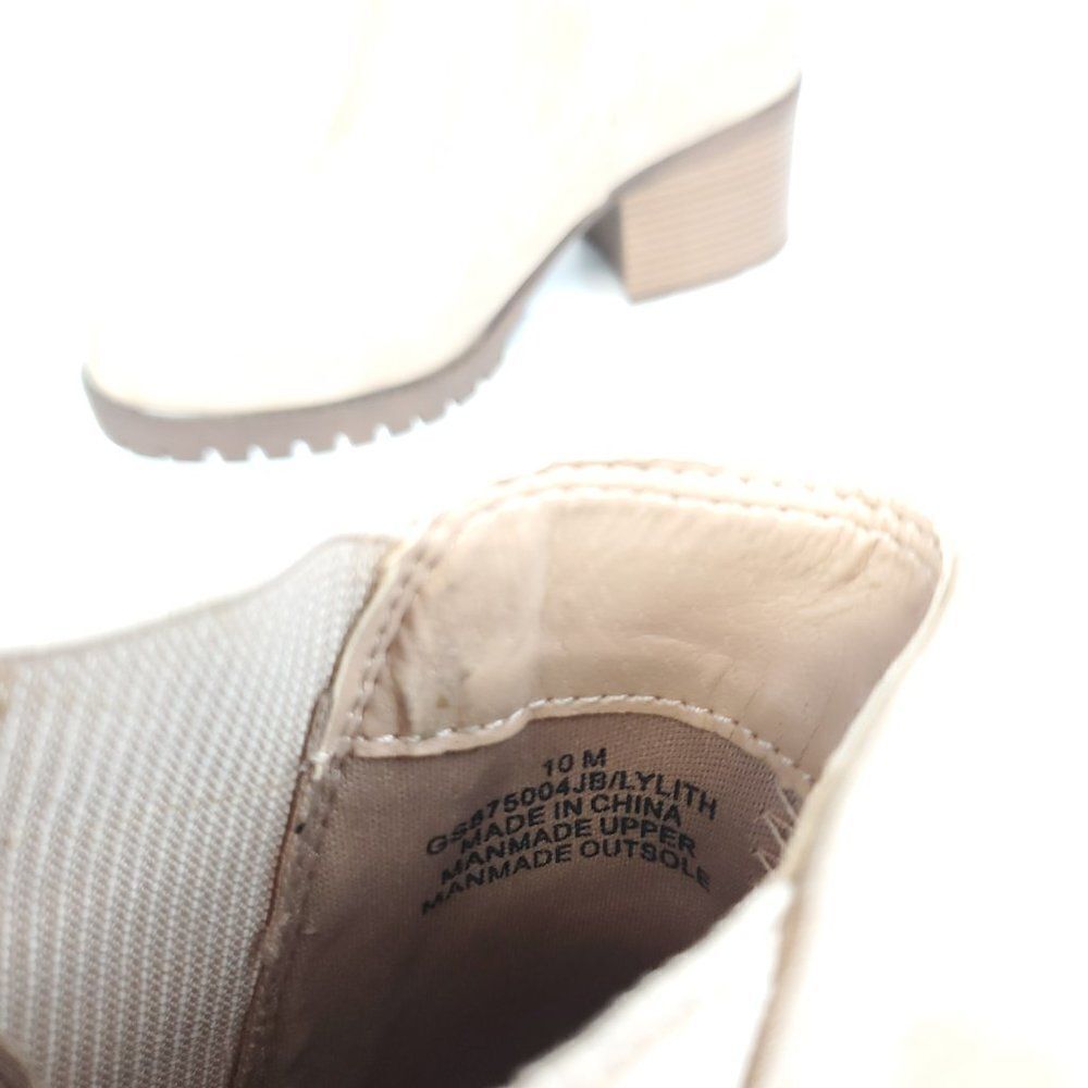 MIA Lylith Chelsea Lug Ankle Boot Size 10 - Picture 9 of 12